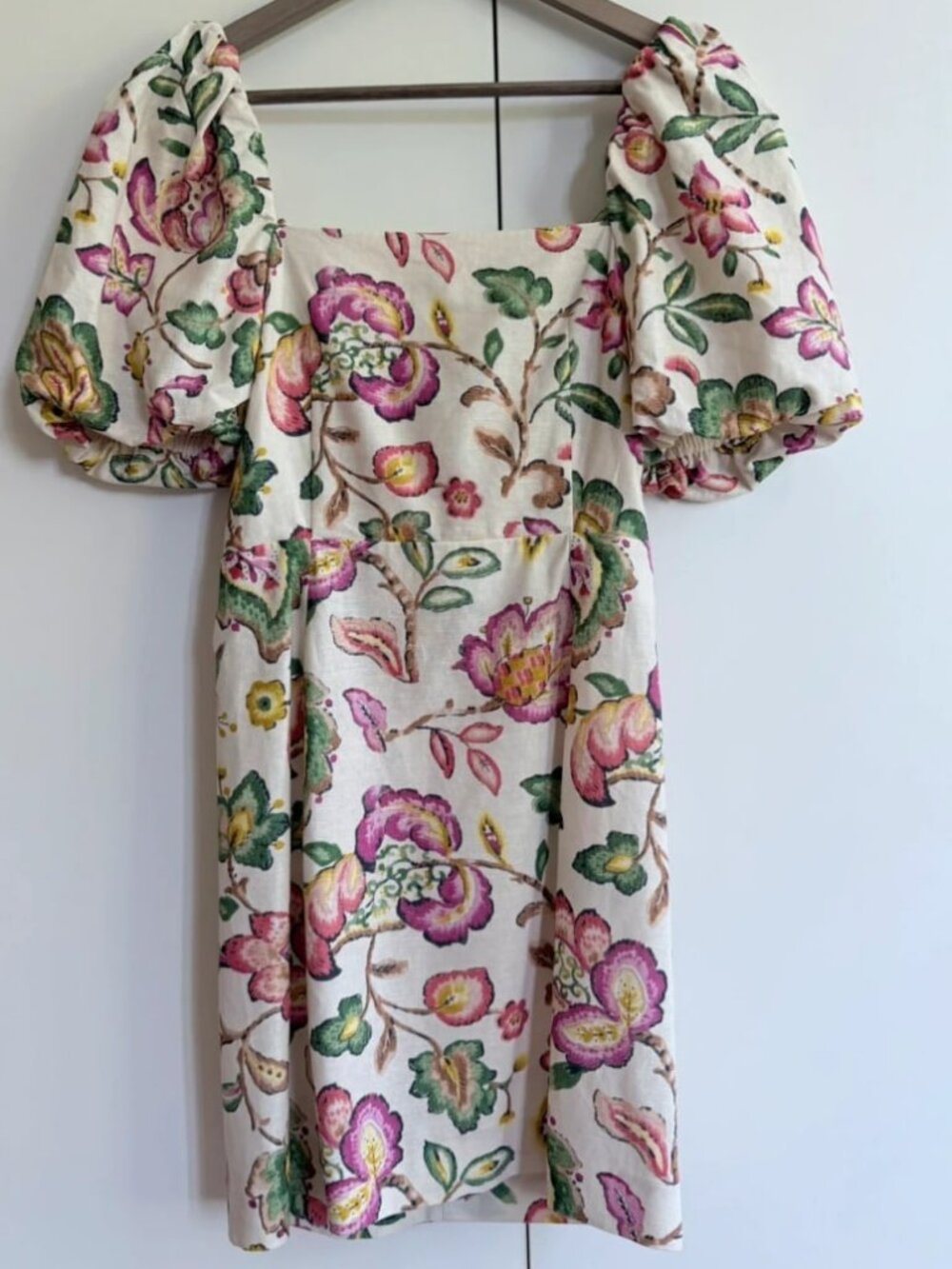 Sezane Ally Floral Mini Dress XS